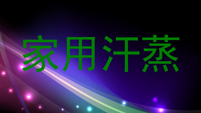家用汗蒸
