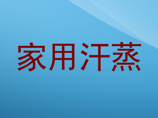 家用汗蒸