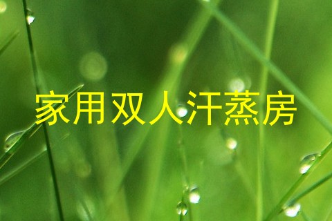 家用双人汗蒸房