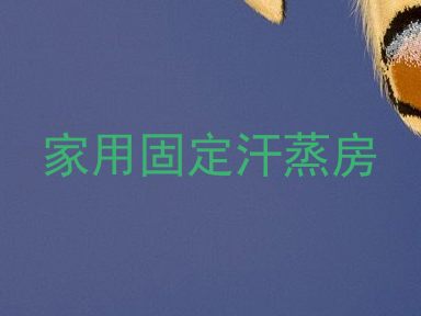 家用固定汗蒸房