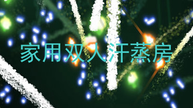 家用双人汗蒸房