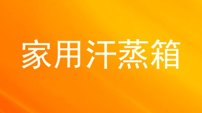 家用汗蒸箱