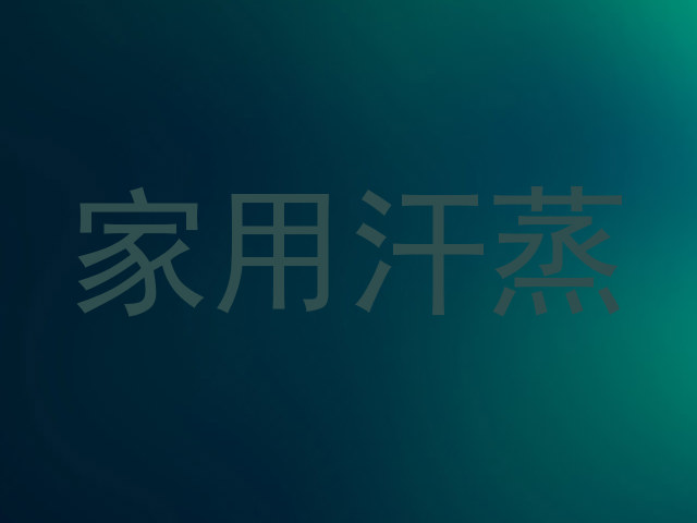 家用汗蒸