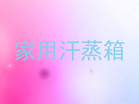 家用汗蒸箱