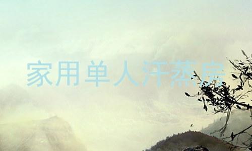 家用单人汗蒸房