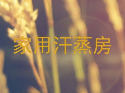 家用汗蒸房