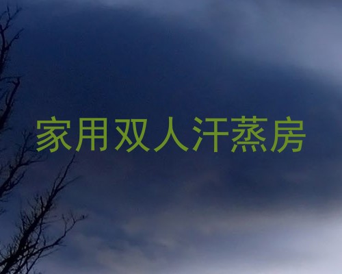 家用双人汗蒸房