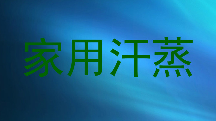 家用汗蒸
