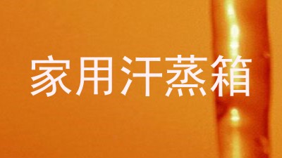 家用汗蒸箱