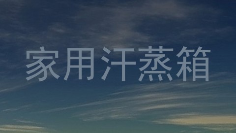 家用汗蒸箱