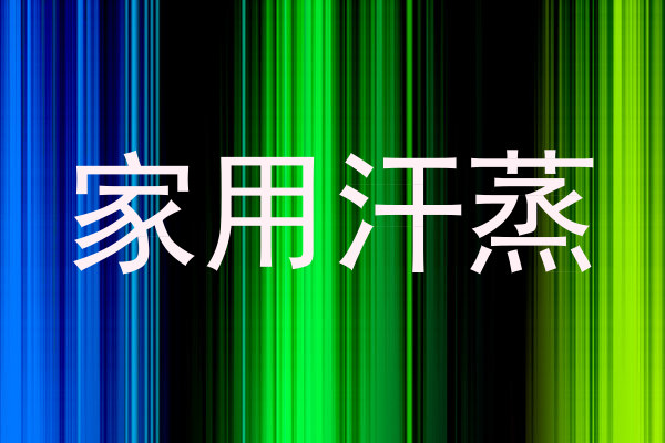 家用汗蒸