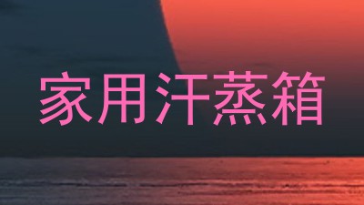 家用汗蒸箱