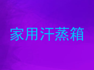 家用汗蒸箱