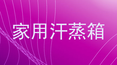 家用汗蒸箱