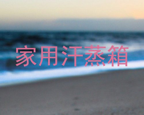 家用汗蒸箱