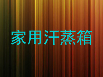 家用汗蒸箱