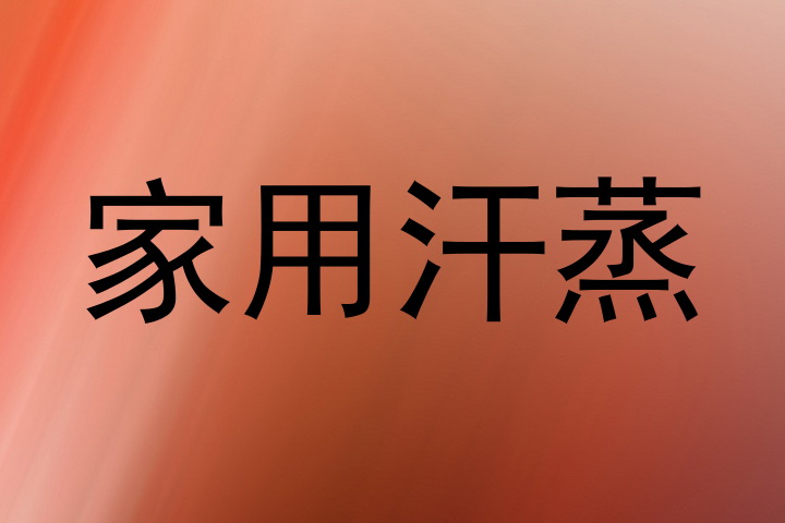 家用汗蒸