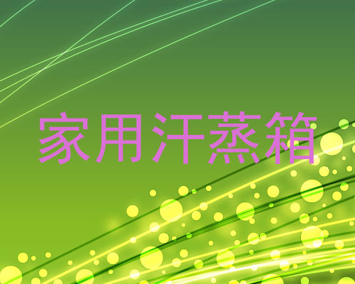 家用汗蒸箱