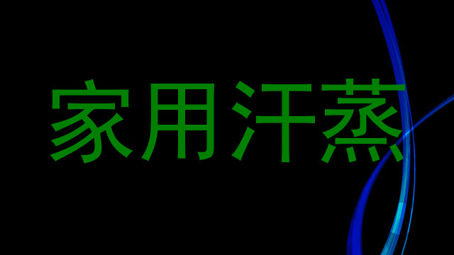 家用汗蒸