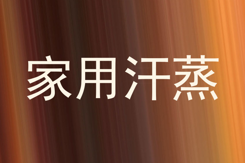 家用汗蒸