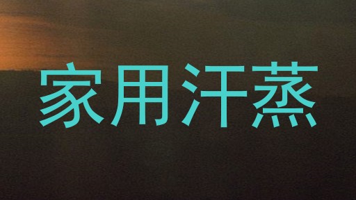 家用汗蒸