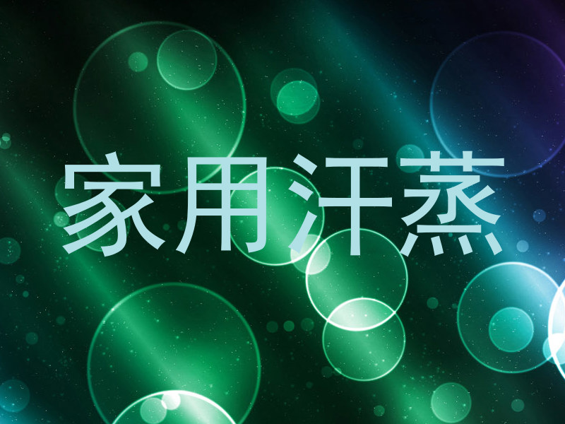家用汗蒸