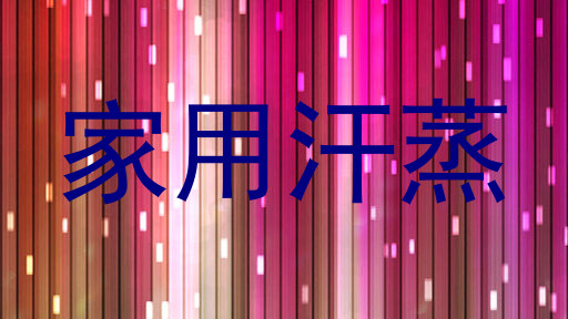 家用汗蒸