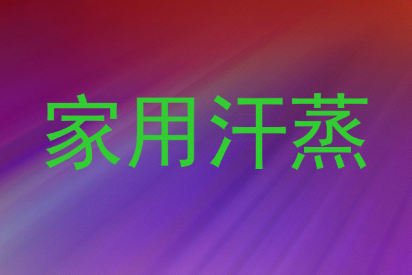 家用汗蒸
