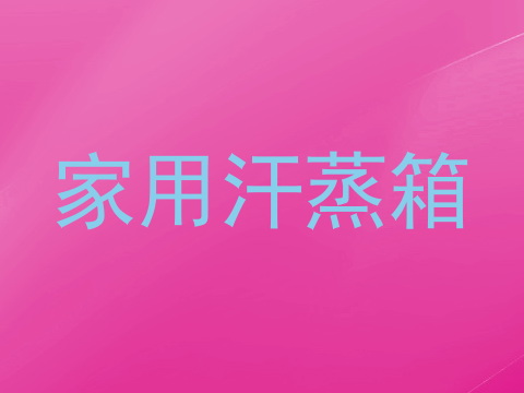 家用汗蒸箱