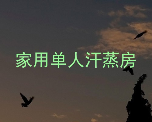 家用单人汗蒸房