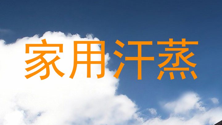 家用汗蒸
