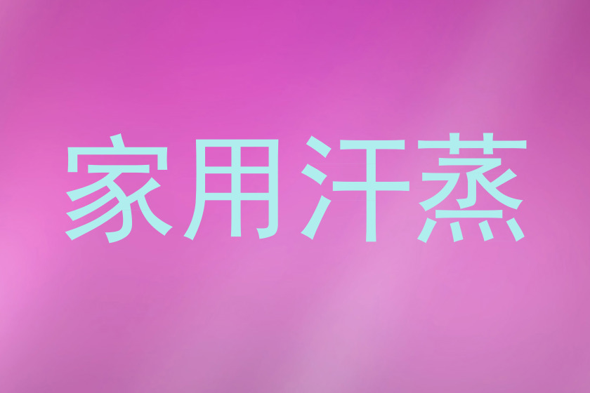 家用汗蒸