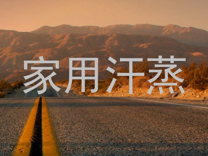 家用汗蒸