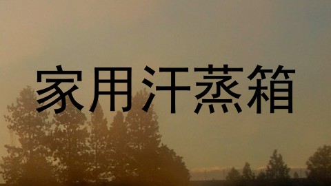 家用汗蒸箱