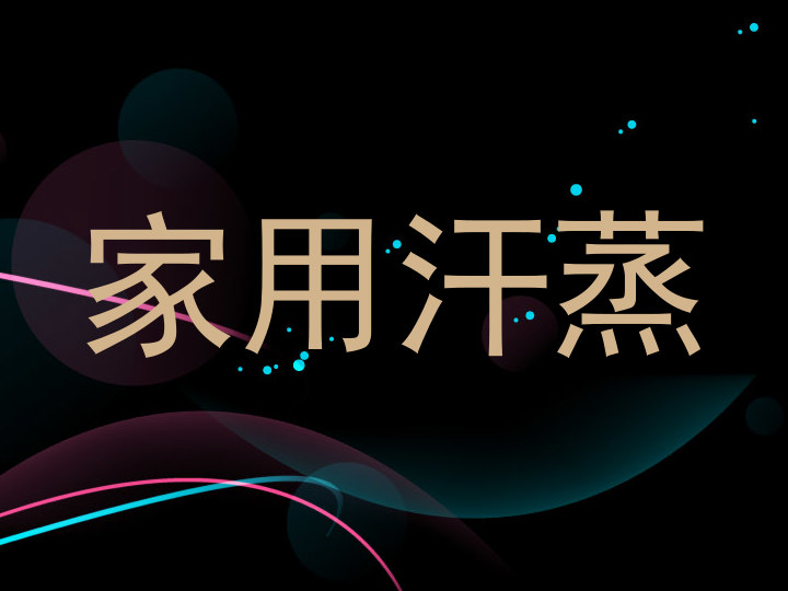 家用汗蒸