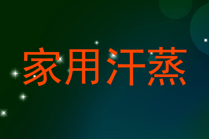 家用汗蒸