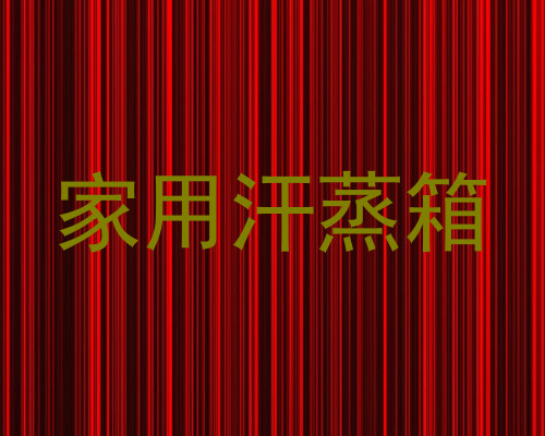 家用汗蒸箱