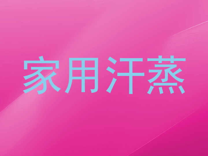 家用汗蒸