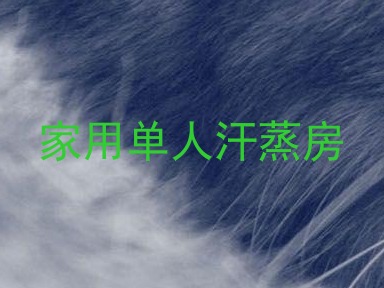 家用单人汗蒸房