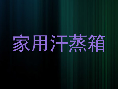 家用汗蒸箱