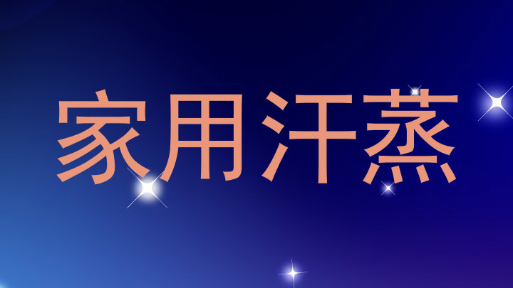 家用汗蒸