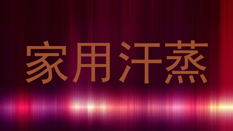 家用汗蒸