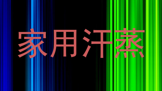 家用汗蒸