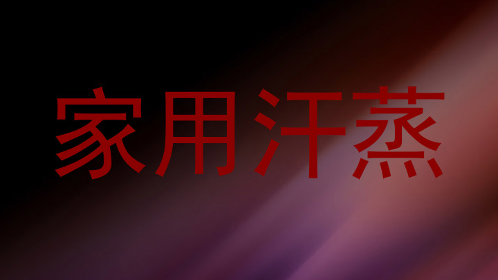 家用汗蒸