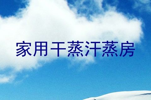 家用干蒸汗蒸房