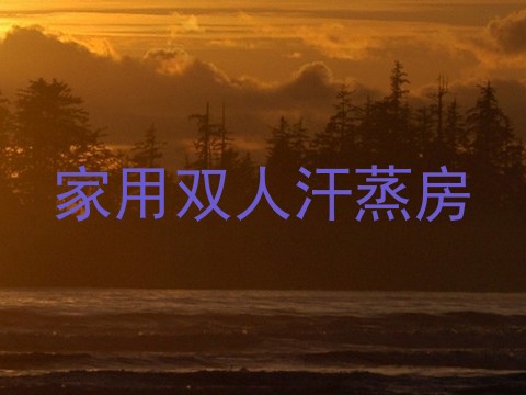 家用双人汗蒸房