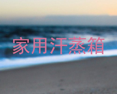 家用汗蒸箱