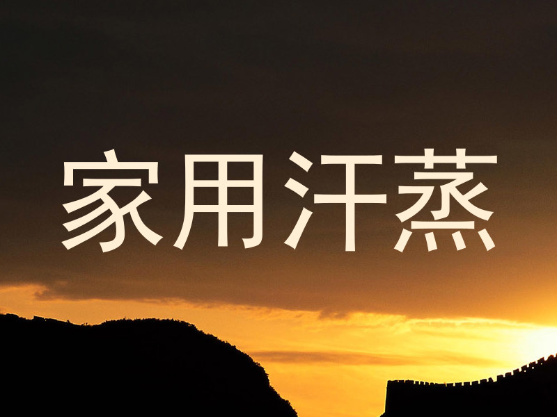 家用汗蒸