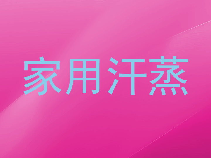 家用汗蒸