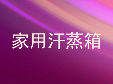 家用汗蒸箱